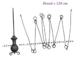 = Comtoise slingerklootje + draad =42579 -B