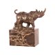 bronzen beeld- neushoorn -brons-neushoorn -beeld - 0 - Thumbnail
