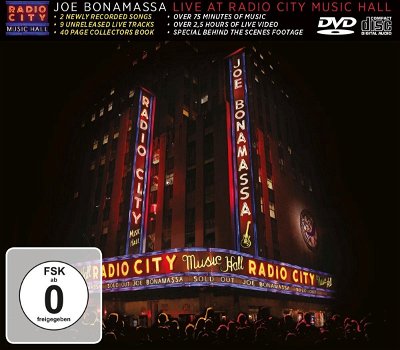 Joe Bonamassa – Live At Radio City Music Hall (CD & DVD) Nieuw/Gesealed - 0