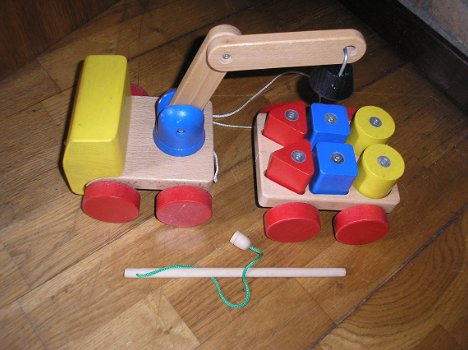 diverse houten speelgoed - 2