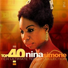 Nina Simone  -  Top 40 Nina Simone Her Ultimate Top 40 Collection (2 CD) Nieuw/Gesealed