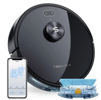 Tesvor S6 Robot Vacuum Cleaner 2 in 1 Vacuuming Mopping - 0