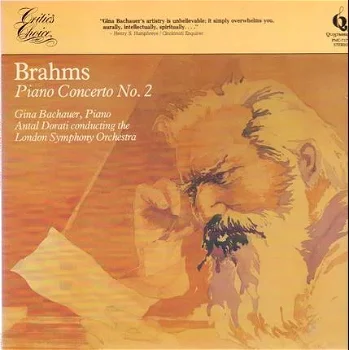 LP - BRAHMS piano concerto no.2 - Gina Bachauer - 0