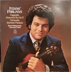 LP - Paganini en Sarasate - Itzhak Perlman, viool