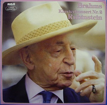 LP - BRAHMS - Klavierkonzert nr.2 - Rubinstein - 0