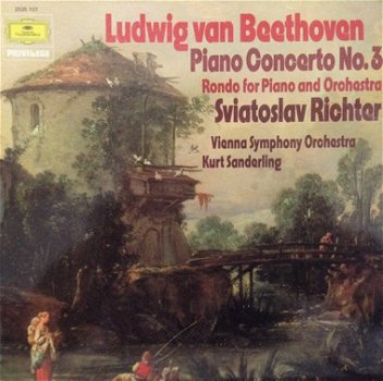 LP - BEETHOVEN pianoconcerto no.3 - Sviatoslav Richter, piano - 0