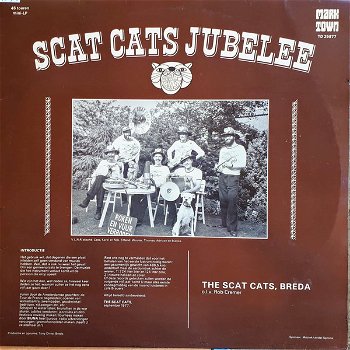 LP - Scat Cats Jubelee - Dixieland - Breda 1977 - 0