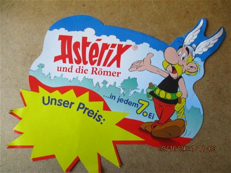 ad0184 asterix duits reclame plaat - 0