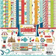 NIEUW Paper Collection Kit 12x12 A Perfect Summer van Echo Park