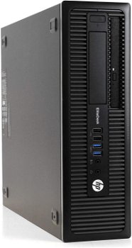 HP Elitedesk 800 G1 SFF i5-4570 3.2GHz, 8GB DDR3, 256GB SSD + 500GB HDD, Win 10 Pro - 1