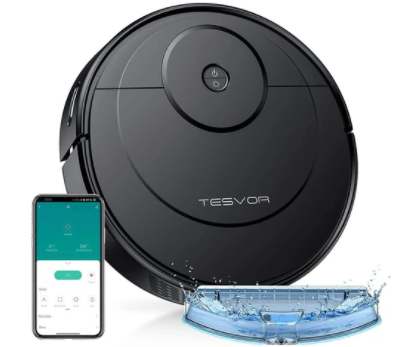 Tesvor A1 Robot Vacuum Cleaner 1000Pa Suction Automatic - 0