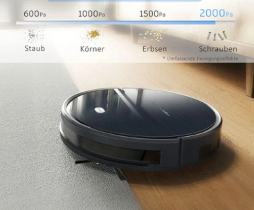 Tesvor X500 Robot Vacuum Cleaner with Real-time Space Map 1800Pa Suction Automatic - 3