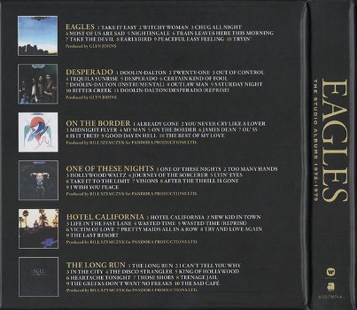 Eagles – The Studio Albums 1972-1979 (6 CD) Nieuw/Gesealed - 1