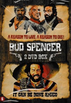 Bud Spencer - A Reason To Live, A Reason To Die ! & It Can Be Done Amigo (2 DVD) Nieuw/Gesealed - 0