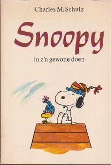 Snoopy in z'n gewone doen