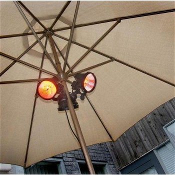 Parasol heater 1500W -tuin kachel-tuin verwarming-terras - 1