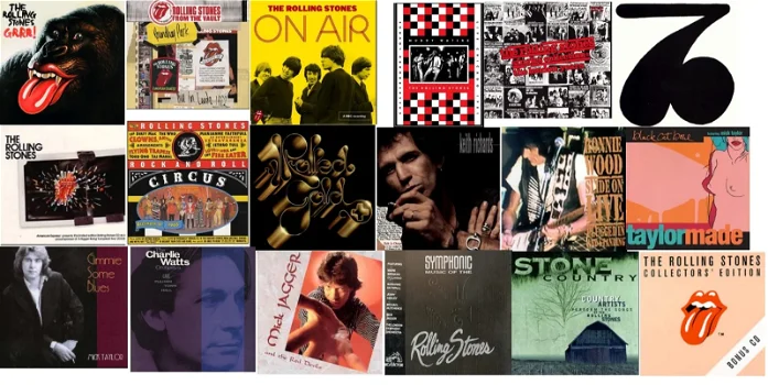 Rolling Stones : Unieke cd verzameling > 424 stuks - 0