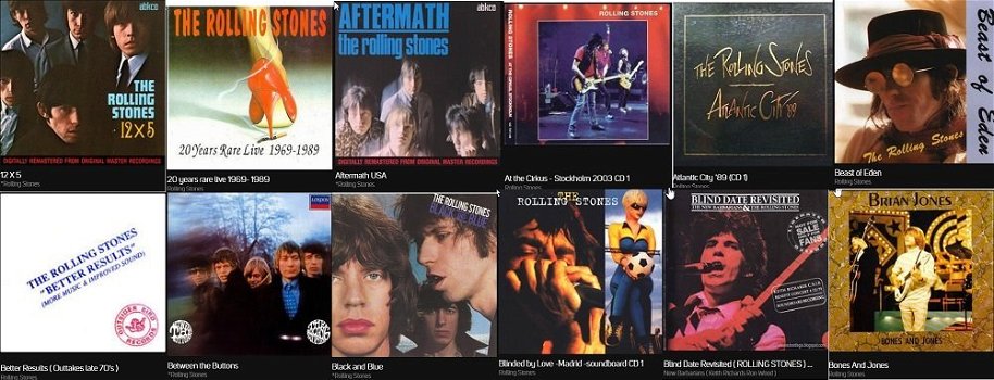 Rolling Stones : Unieke cd verzameling > 424 stuks - 1