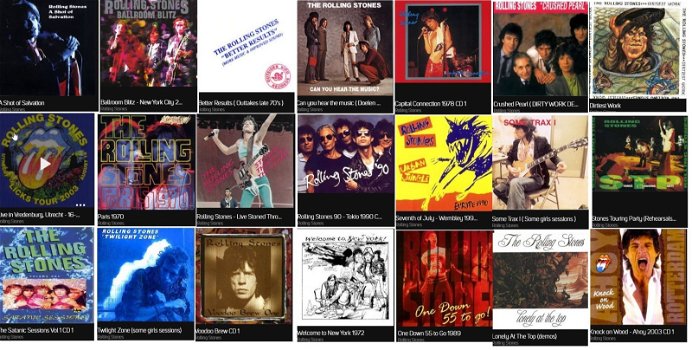 Rolling Stones : Unieke cd verzameling > 424 stuks - 2