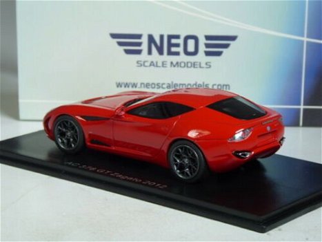 1:43 Neo 47005 AC 378 GT Zagato 2012 red - 1