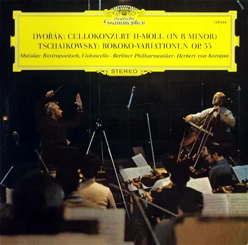 LP - Dvorak * Tschaikowsky - Mstislav Rostropovich CELLO - 0