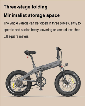 HIMO ZB20 Folding Electric Mountain Bike 20