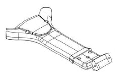 Teleco 10540 spare part Buisafdekkap LNB bovenkant E.85