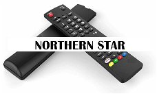 Vervangende afstandsbediening voor de NORTHERN STAR apparatuur.