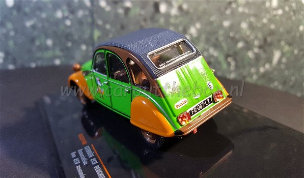 Citroen 2cv deuce groen 1:43 Ixo V531 - 2