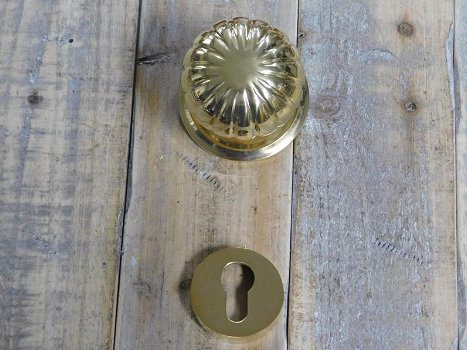 1 Set: knop van de deur met knop rozet-veiligheid schild - 2