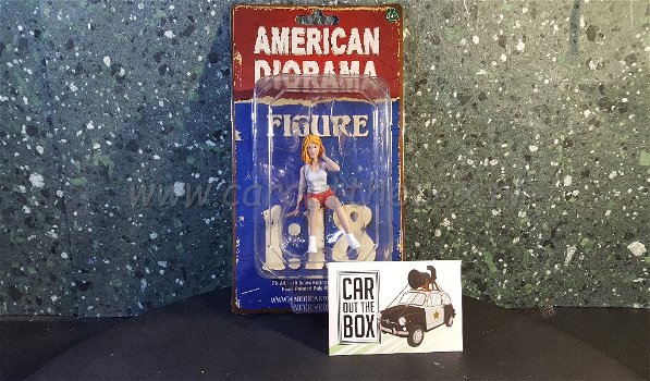 Diorama figuur Car Meet 2 figure 5 AD191 1:18 - 3