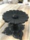 Deur-kast-knop Flower, metaal-zwart, prachtig ontwerp-2 - 1 - Thumbnail
