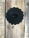 Deur-kast-knop Flower, metaal-zwart, prachtig ontwerp-2 - 2 - Thumbnail