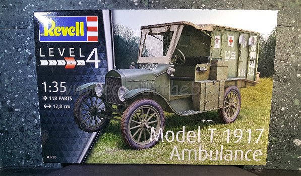 Model T ambulance 1917 1:35 Revell - 0