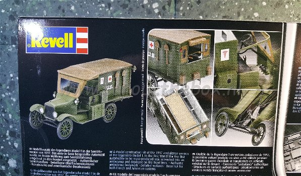 Model T ambulance 1917 1:35 Revell - 2