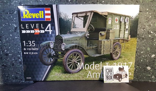 Model T ambulance 1917 1:35 Revell - 3