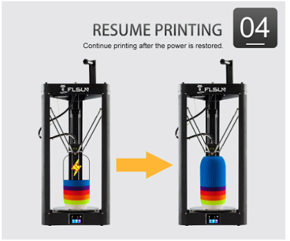 FLSUN QQ-S Pro Delta 3D Printer, Pre-assembled, - 4