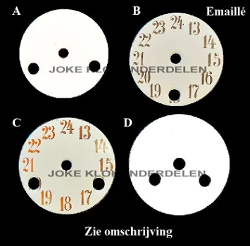 = Binnenplaatje wijzerplaat =45750 - 0