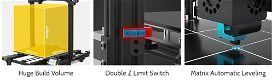 Anycubic Chiron 3D Printer, Auto Leveling, Ultrabase Heatbed, 400x400x450mm - 3 - Thumbnail