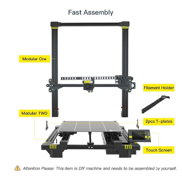 Anycubic Chiron 3D Printer, Auto Leveling, Ultrabase Heatbed, 400x400x450mm - 6