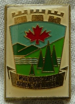 Speld / Insigne, Wo's & Sgts' Mess Baden-Soellingen, RCAF (Royal Canadian Air Force), tot 1994.(1) - 1