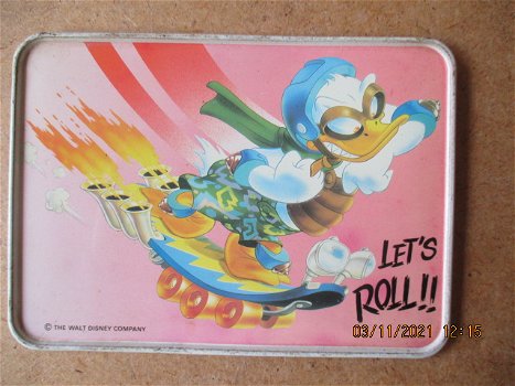 ad0420 donald metal card - 0