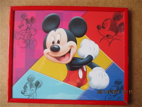 ad0424 mickey mouse schilderijtje - 0