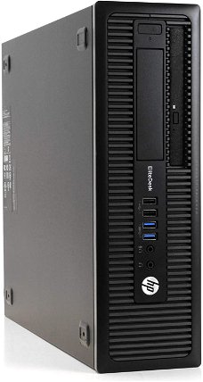 HP Elitedesk 800 G1 SFF i5-4570 3.2GHz, 8GB DDR3, 256GB SSD + 500GB HDD, Win 10 Pro