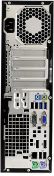 HP Elitedesk 800 G1 SFF i5-4570 3.2GHz, 8GB DDR3, 256GB SSD + 500GB HDD, Win 10 Pro - 2