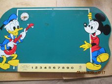 ad0428 mickey donald schrijfbord