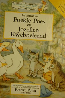 Het verhaal van Poekie Poes en Jozefien Kwebbeleend