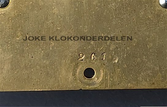 = Tafelklok uurwerk =45758 - 4