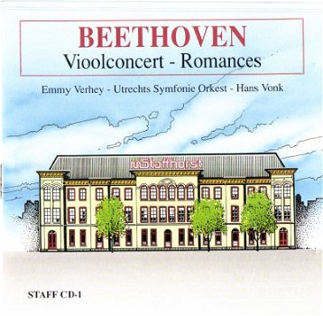 CD - Beethoven - Vioolconcert, Emmy Verhey - 0