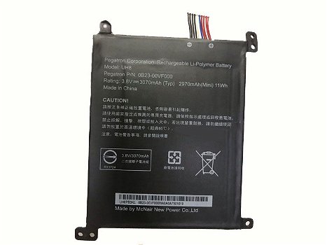 PEGATRON Corporation tab bateria tableta UH8/0B23-00VF000 - 0